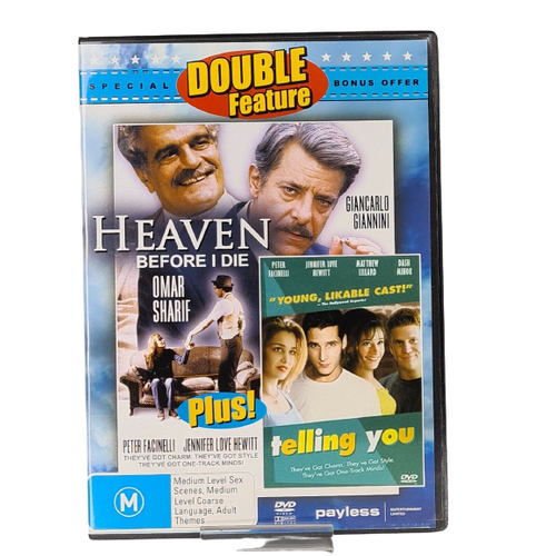 Heaven Before i Die &amp; Telling You Double Feature DVD Preowned: Disc Excellent