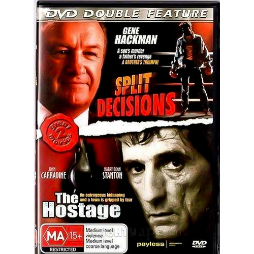 Split Decisions / The Hostage DVD Preowned: Disc Excellent