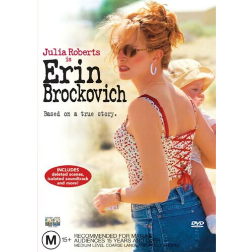 JULIA ROBERTS IN ERIN BROCKOVICH DVD Preowned: Disc Excellent