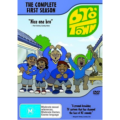 Bro&#39; Town Series 1 DVD Preowned: Disc Excellent