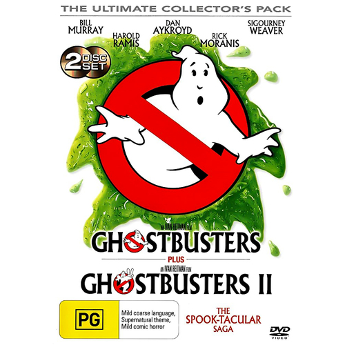 Ghostbusters / Ghostbusters 2 DVD Preowned: Disc Excellent