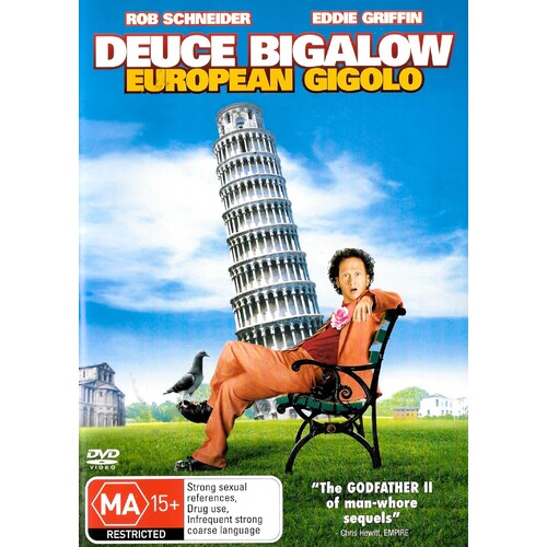 Deuce Bigalow: European Gigolo -Rare DVD Aus Stock Comedy Preowned: Excellent Condition
