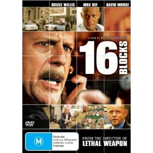 16 Blocks DVD Preowned: Disc Excellent