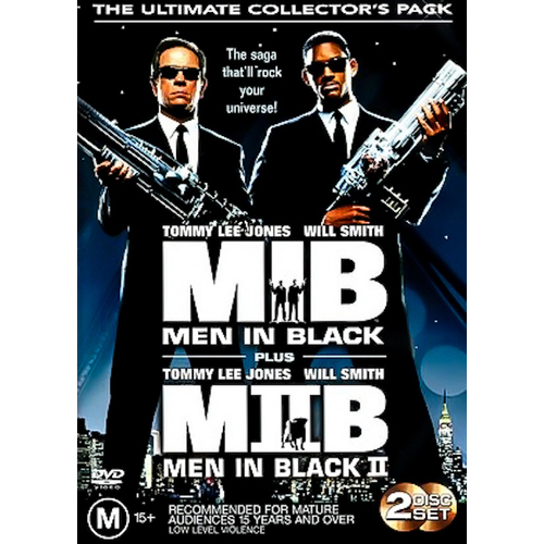 Men In Black / Men In Black II Ultimate Collector&#39;s Pack DVD Preowned: Disc Excellent