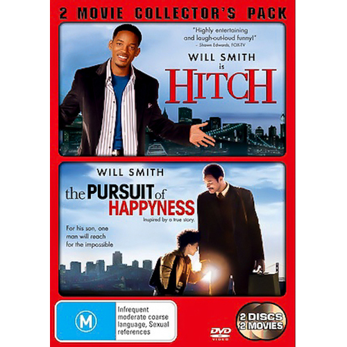 Hitch / The Pursuit of Happyness DVD Preowned: Disc Excellent