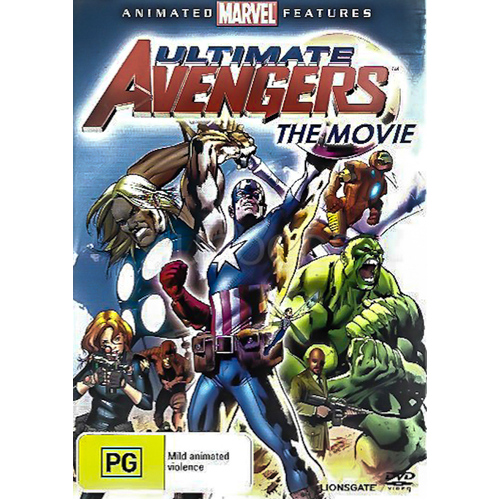 ULTIMATE AVENGERS: THE MOVIE DVD Preowned: Disc Excellent
