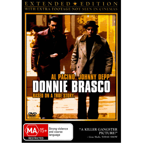 Donnie Brasco Extended Edition DVD Preowned: Disc Excellent