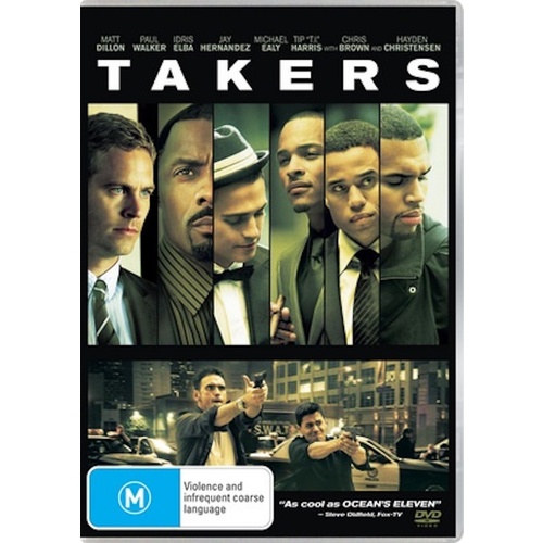 Takers - Rare DVD Aus Stock Preowned: Excellent Condition