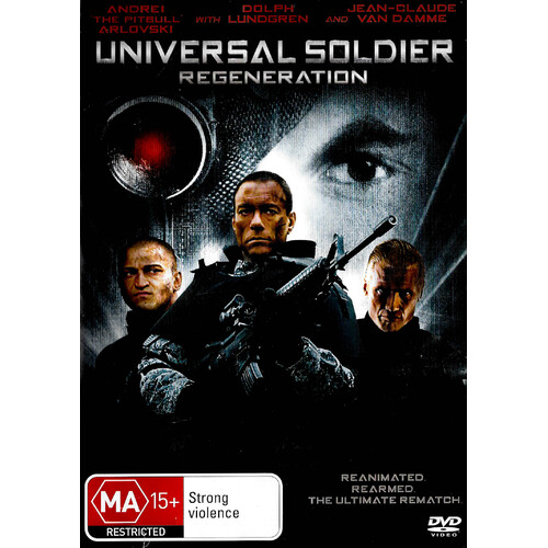 Universal Soldier 3 Regeneration -Rare Aus Stock Comedy DVD Preowned: Excellent Condition