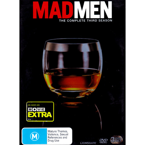 Mad Men Season 3 DVD Preowned: Disc Excellent