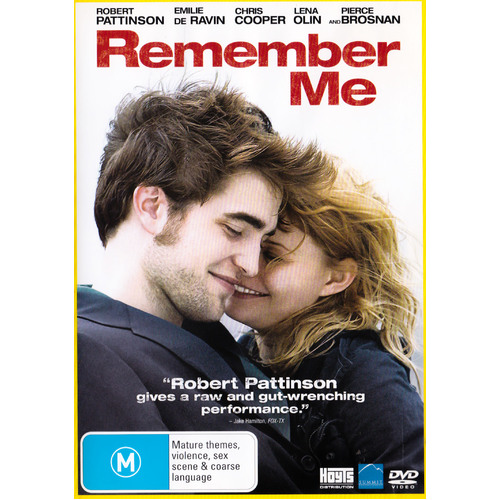 Remember Me (Region 4) DVD Preowned: Disc Excellent