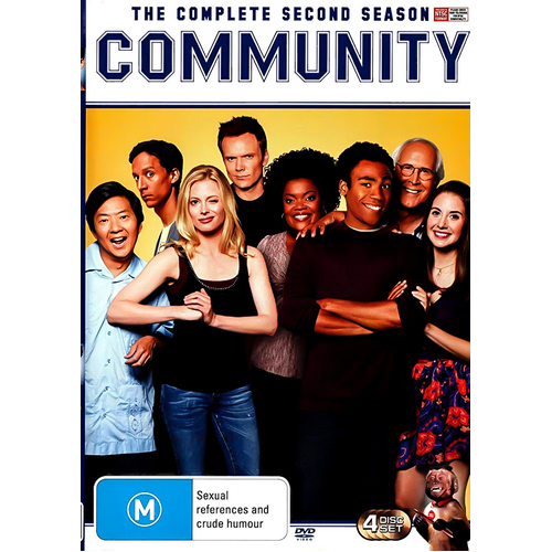 Community The Complete Second Season DVD Preowned: Disc Excellent