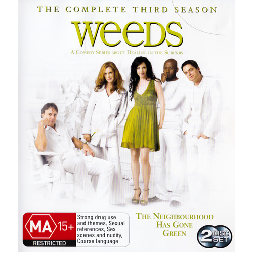 Weeds Season 3 Blu-Ray Preowned: Disc Excellent