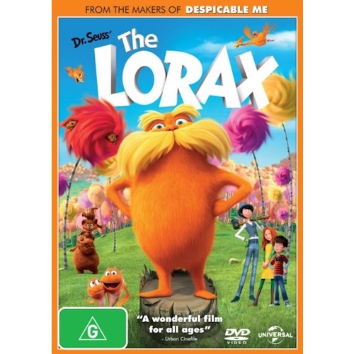 The Lorax -Rare DVD Aus Stock Comedy Preowned: Excellent Condition