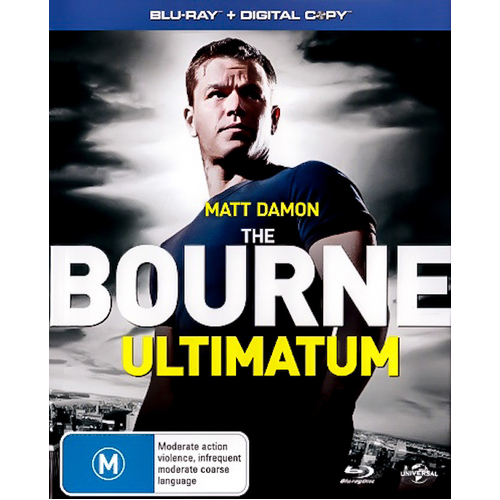 The Bourne Ultimatum Blu-Ray Preowned: Disc Excellent