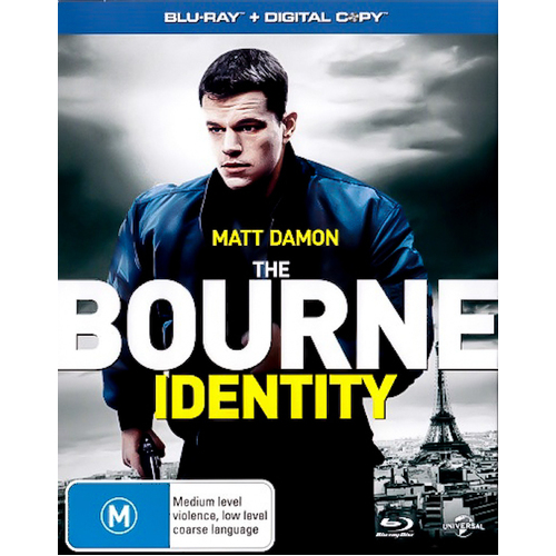 The Bourne Identity Blu-Ray Preowned: Disc Excellent