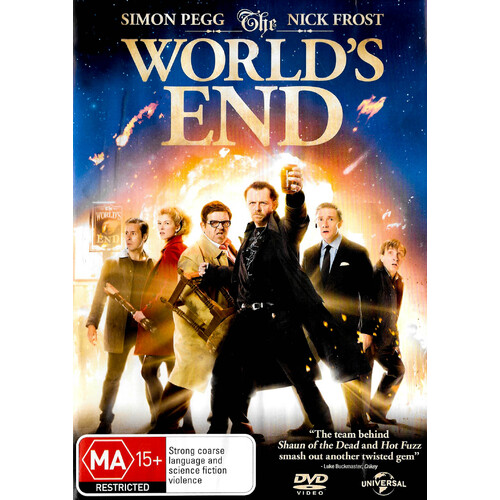 World&#39;s End -Rare DVD Aus Stock Comedy Preowned: Excellent Condition