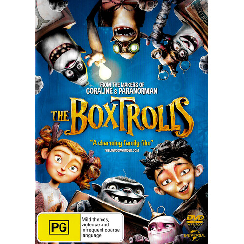 The BoxTrolls - Rare DVD Aus Stock Preowned: Excellent Condition