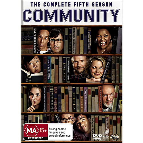 Community The Complete Fifth Season DVD Preowned: Disc Excellent
