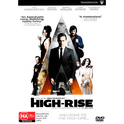 High-Rise -Rare Aus Stock Comedy DVD Preowned: Excellent Condition