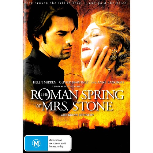 The Roman Spring Of Mrs. Stone - Rare DVD Aus Stock Preowned: Excellent Condition