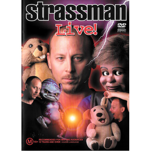strassman Live! -DVD Comedy Series Rare Aus Stock Preowned: Excellent Condition