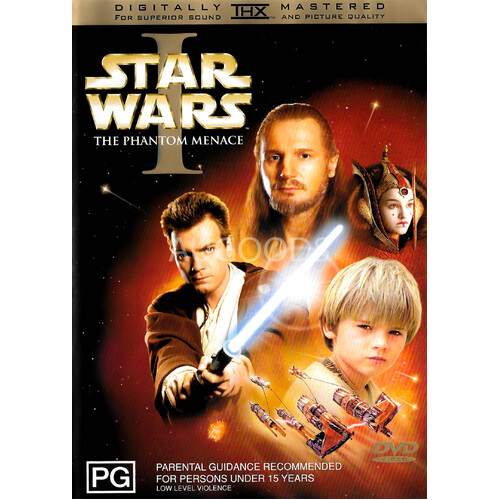 Star Wars The Phantom Menace DVD Preowned: Disc Excellent