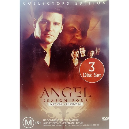 Angel Season 4 Pt 1 (Amaray) -Rare DVD Aus Stock -Music Series Preowned: Excellent Condition