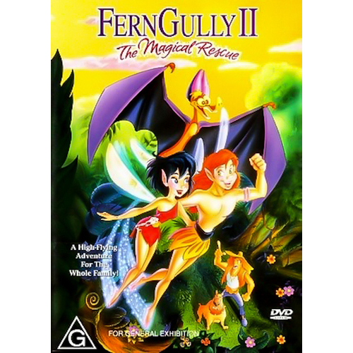 Ferngully 2 The Magical Rescue DVD Preowned: Disc Excellent
