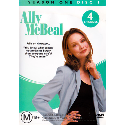 Ally McBeal Season 1 Disc 1 Episodes 1-4 DVD Preowned: Disc Excellent