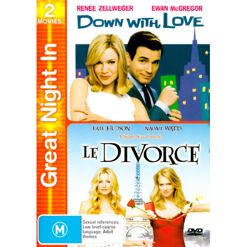 Down With Love / Le Divorce DVD Preowned: Disc Excellent