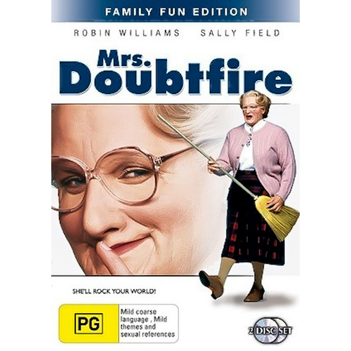 Mrs. Doubtfire Family Fun Edition DVD Preowned: Disc Excellent