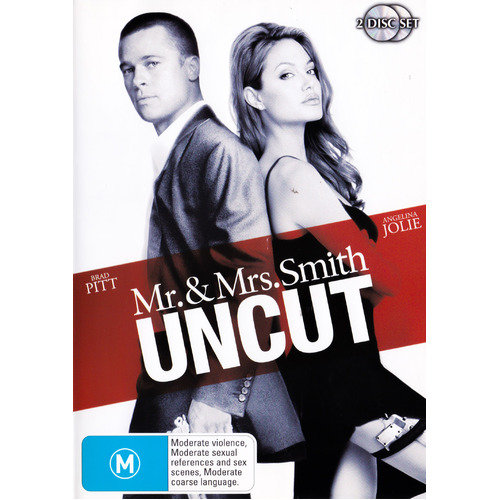 Mr. &amp; Mrs. Smith: Unrated DVD Preowned: Disc Excellent