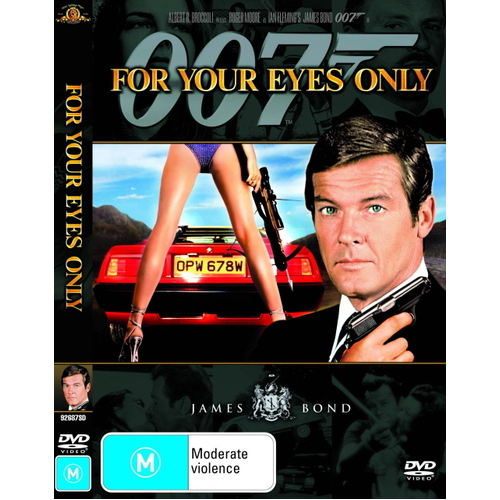 James Bond 007 - For Your Eyes Only - Rare DVD Aus Stock Preowned: Excellent Condition