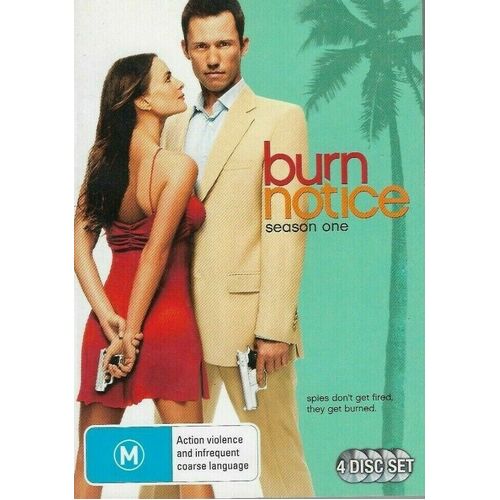 BURN NOTICE SEASON 1 - Rare DVD Aus Stock Preowned: Excellent Condition