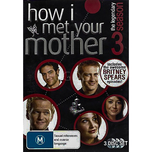 HOW I MET YOUR MOTHER SEASON 3 DVD Preowned: Disc Excellent