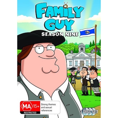Family Guy: Season 9 -DVD Comedy Series Rare Aus Stock Preowned: Excellent Condition