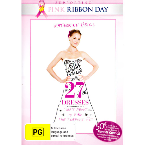 27 Dresses DVD Preowned: Disc Excellent