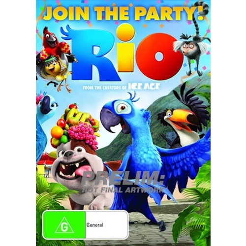 Rio -Rare DVD Aus Stock -Family Preowned: Excellent Condition