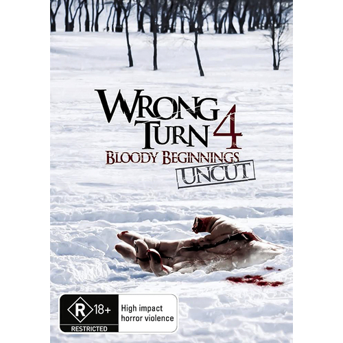 Wrong Turn 4 Bloody Beginnings (Uncut) DVD Preowned: Disc Excellent
