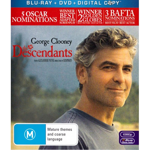The Descendants //Digital Copy Blu-Ray Preowned: Disc Excellent