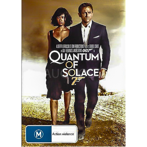 QUANTUM OF SOLACE 007 DVD Preowned: Disc Excellent
