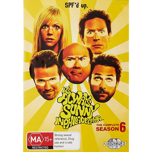 It&#39;s Always Sunny in Philadelphia: Season 6 DVD Preowned: Disc Excellent