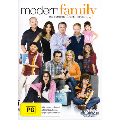 Modern Family: Season 4 DVD Preowned: Disc Excellent