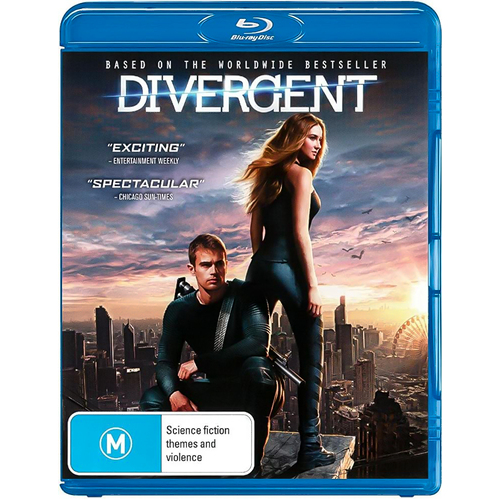 Divergent Blu-Ray Preowned: Disc Excellent