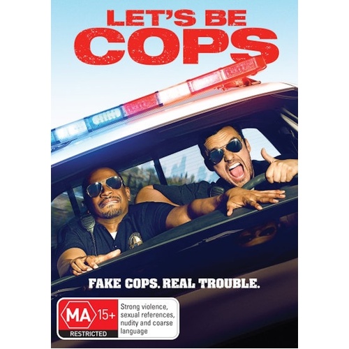 Let&#39;s Be Cops -Rare DVD Aus Stock Comedy Preowned: Excellent Condition