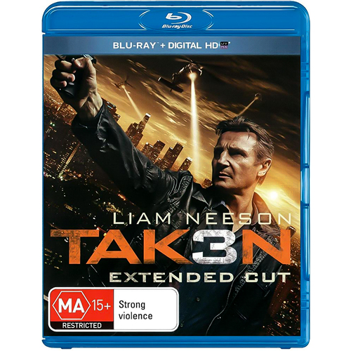 Taken 3 (Extended Cut) /Digital HD Blu-Ray Preowned: Disc Excellent