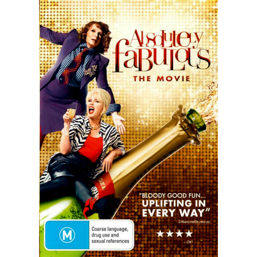 Absolutely Fabulous The Movie -Rare DVD Aus Stock Comedy Preowned: Excellent Condition