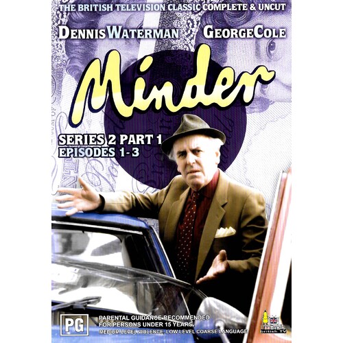 Minder Series 2 Part 1 Episodes 1-3 - Rare DVD Aus Stock Preowned: Excellent Condition