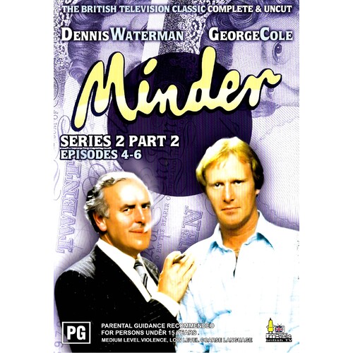 Minder Series 2 Part 2 Episodes 4-6 - DVD Series Rare Aus Stock Preowned: Excellent Condition